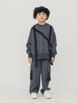 Charcoal Utility Pocket Pants