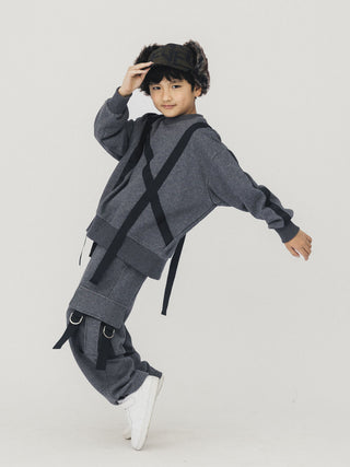 Charcoal Utility Pocket Pants