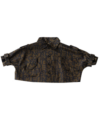 Cropped Camo Jacket