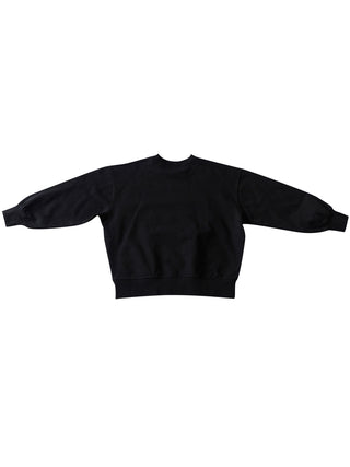 Black Graphic Sweatshirt