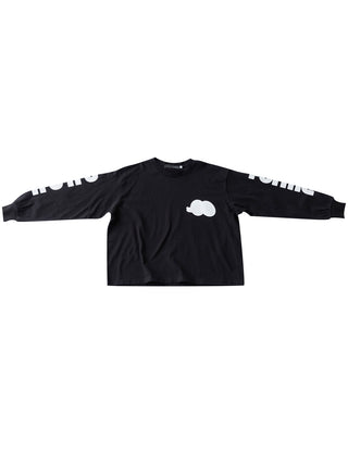 Black Graphic Sleeve T-Shirt