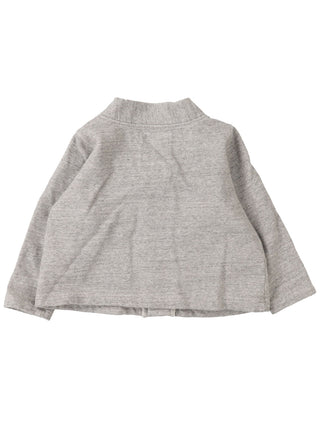 PREORDER: Grey Pile Letter Cardigan