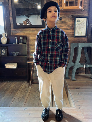 PREORDER: Double-weave Plaid Shirt