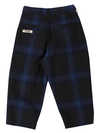 PREORDER: Navy Nep Plaid Pants