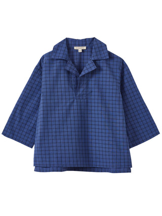 PREORDER: Denim Blue Check Bergamot Shirt