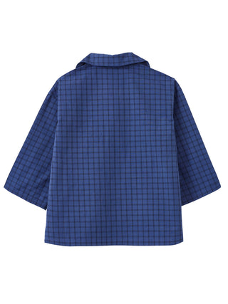 PREORDER: Denim Blue Check Bergamot Shirt
