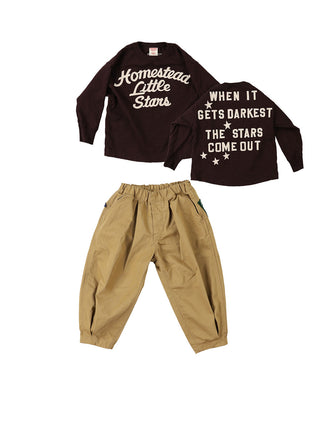 PREORDER: Beige Chino Ballooned Pants