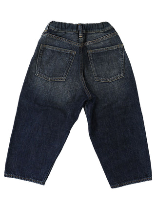 PREORDER: Navy Air Denim Scribble Easy Pants