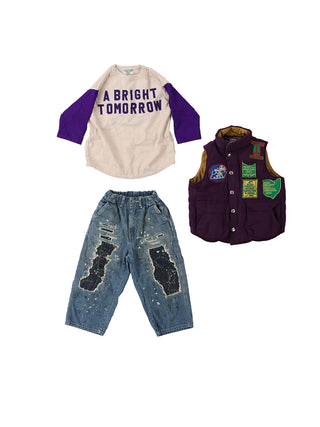 PREORDER: Purple CN Grosgrain Insulation Vest