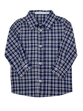 Button-Down Plaid Shirt