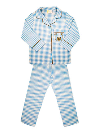 Checked Cuddle Pajama Set