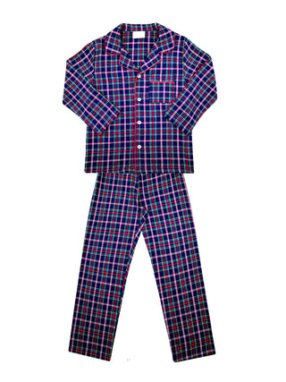 Midnight Checked Pajamas