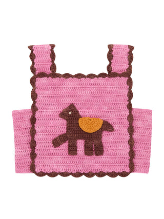 PREORDER: Azalea Crochet Horse Top