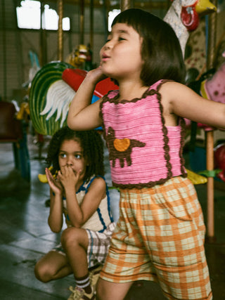 PREORDER: Azalea Crochet Horse Top