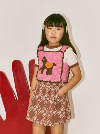 PREORDER: Azalea Crochet Horse Top