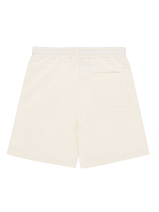 Creme Teddy Sweatshorts