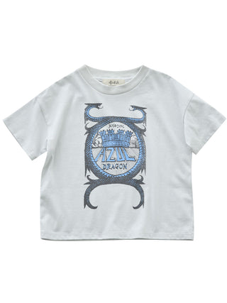 Azul Ash White Dragon Tee
