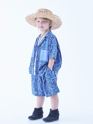 Azulejos Blue Shorts