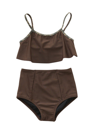Brown Swimsuit