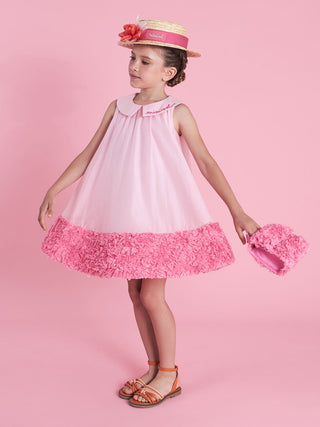 Rosy Ruffle Dress