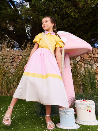 Puff Sleeve Yellow Blouse