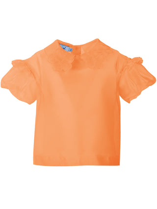 Scalloped Collar Blouse