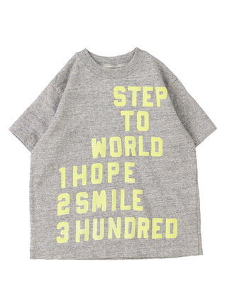 PREORDER: Step To World Grey Tee