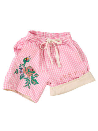 PREORDER: Pink Checked Shorts