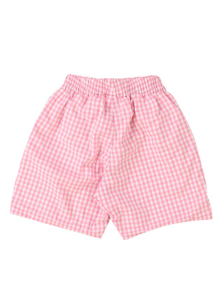 PREORDER: Pink Checked Shorts