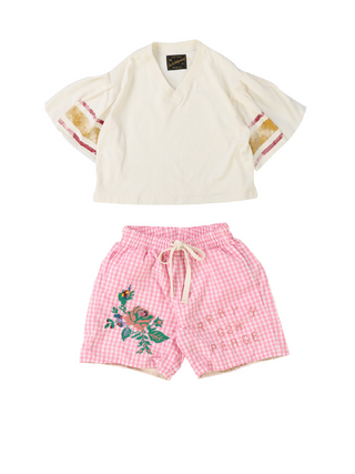 PREORDER: Ruffled Football Tee