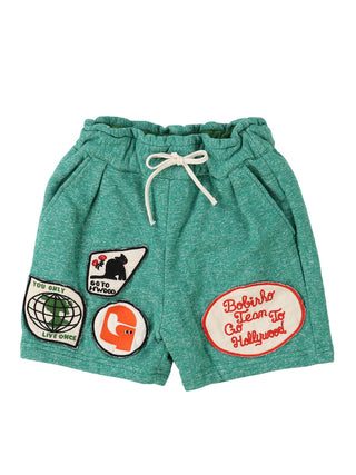 PREORDER: Green Pile Semi Ballooned Shorts