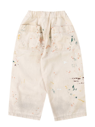 PREORDER: White Work Pants
