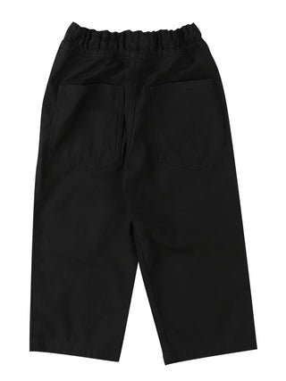 PREORDER: Black Backsatin Many Ribbon Pants