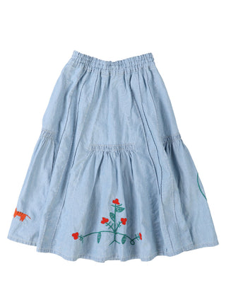 PREORDER: Dungaree Switched Design Skirt