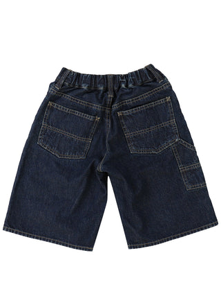 PREORDER: Navy Denim Shorts