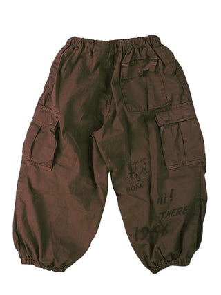 PREORDER: Brown Antique Weather Cargo Pants