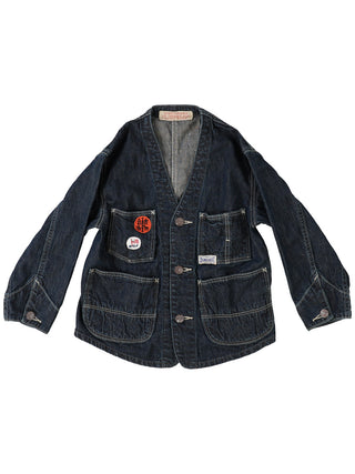 PREORDER: Denim V-neck Jacket