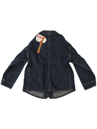 PREORDER: Denim V-neck Jacket