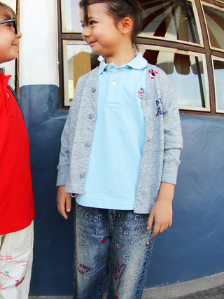 PREORDER: Light Blue Pique Pile Shirt