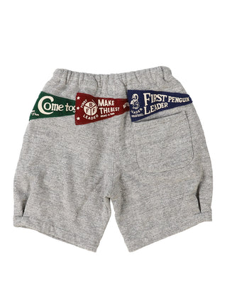 PREORDER: Grey Pile Pennant Shorts