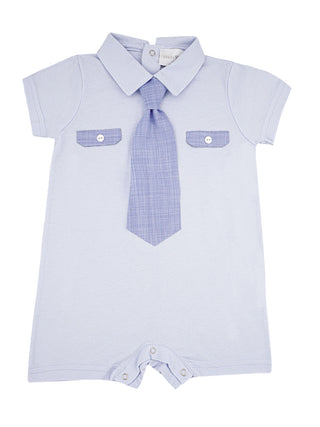 Tie Romper Suit