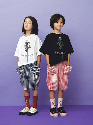 PREORDER: Rose Gingham Puff Shorts