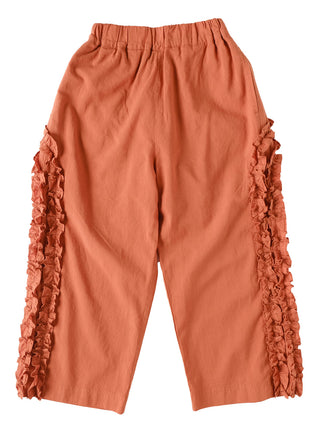 PREORDER: Brown Frill Pants