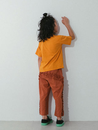 PREORDER: Brown Frill Pants