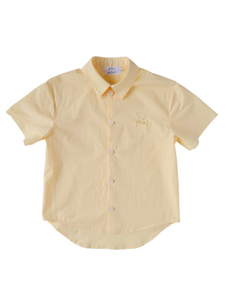 PREORDER: Cream Embroidered Shirt