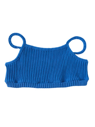 PREORDER: Blue Cropped Camisole Top