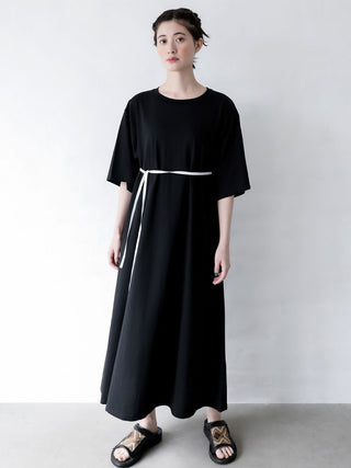 Black A-line Dress