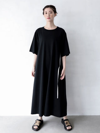 Black A-line Dress