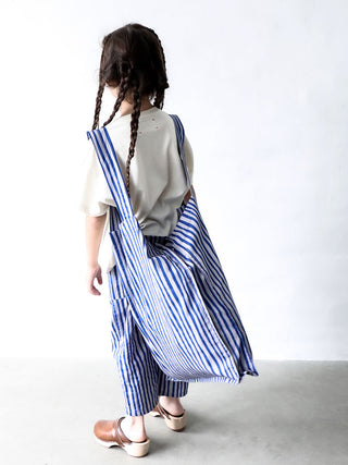 Blue Striped Sarouel Pants