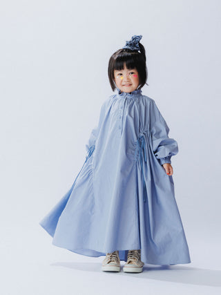 PREORDER: Blue Puff Sleeve Dress